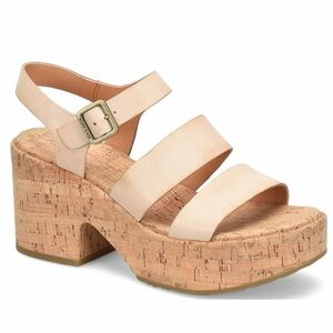 Kork-Ease Leather and cork Tish sandals in Natural, size 7